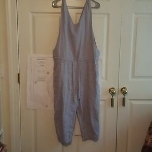 Not Perfect Linen overalls